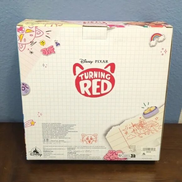 Disney Parks Turning Red Ornament Set Brand New - Picture 8 of 11